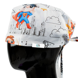 Bunte Medizinische Kopfbedeckung mit Muster.