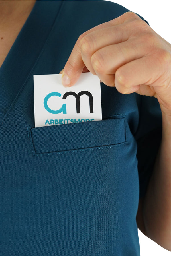 Brusttasche am Damenkasack – Detailansicht.