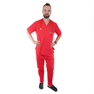 Medizinisches Herren Set PRIMA STRETCH. Set besteht aus Schlupfkasack und Schlupfhose.