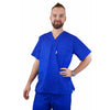 Bequemer und praktischer Herren Schlupfkasack Thalia aus einem elastischen und angenehmen Stoff PRIMA STRETCH. Farbe Royalblau
