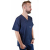 Bequemer und praktischer Herren Schlupfkasack Thalia aus einem elastischen und angenehmen Stoff PRIMA STRETCH. Farbe Marineblau
