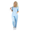 Medizinisches Damen Set. Set besteht aus Schlupfkasack und Schlupfhose.