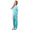 Medizinisches Damen Set. Set besteht aus Schlupfkasack und Schlupfhose.