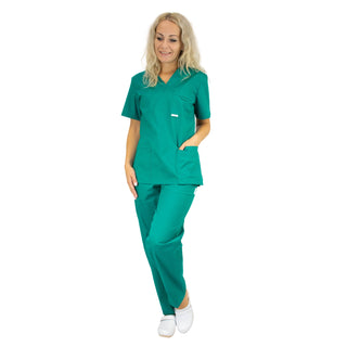 Praktisches und unglaublich bequemes Damen Set ACTIVE aus einem elastischen und angenehmen Stoff PRIMA STRETCH. Set besteht aus Schlupfkasack Active und Schlupfhose Active.