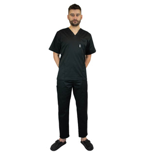 Medizinisches Herren Set PRIMA STRETCH. Set besteht aus Schlupfkasack und Schlupfhose.