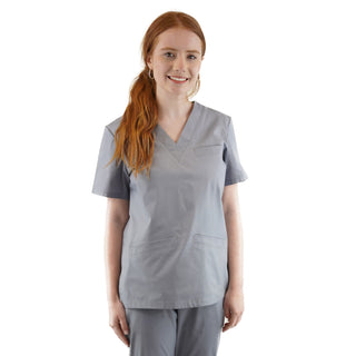 Damen Stretch Kasack für Medizin und Pflege.
