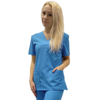STELLA STRETCH Damen Schlupfkasack für Medizin und Pflege.