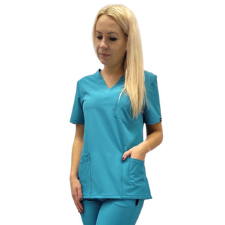 STELLA STRETCH Damen Schlupfkasack für Medizin und Pflege.