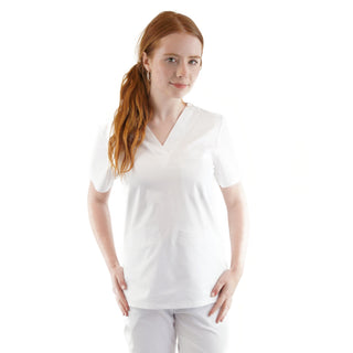 Damen Stretch Kasack für Medizin und Pflege.