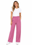 PRO STRETCH Damen Pflegehose Beauty Wide in Pastellrosa – Wide-Leg-Schnitt