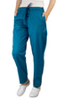 Damen Schlupfhose aus einem elastischen und angenehmen Stoff PRIMA STRETCH. Farbe Meerblau
