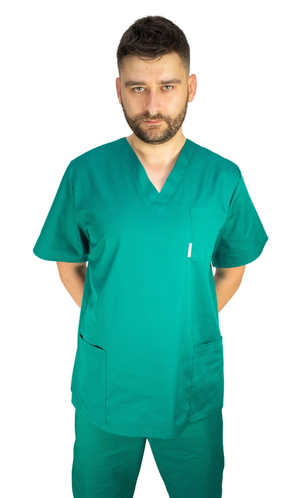 Herren Schlupfkasack, medizinische Berufskleidung - am Arbeitsmode