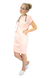 Kleid Classic Farbe Lachs für Arztpraxis