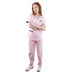 Damen Stretch Uniform, Stretch Kasack + Stretch Hose, Farbe Rosa