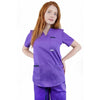 Bequemer und praktischer Damen Schlupfkasack aus einem elastischen und angenehmen Stoff PRIMA STRETCH. Farbe Violett