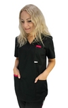 Bequemer Damen Kasack, schwarz